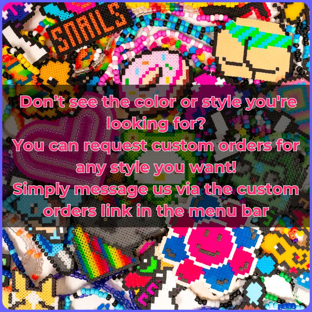 Trippy Mushroom - (M) Perler - Image 5